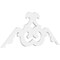 Ekena Millwork Pitch Benson Architectural Grade PVC Gable Pediment, 48"W x 22"H x 1"P (11/12) GPP048X022X100BEN - alternate 1